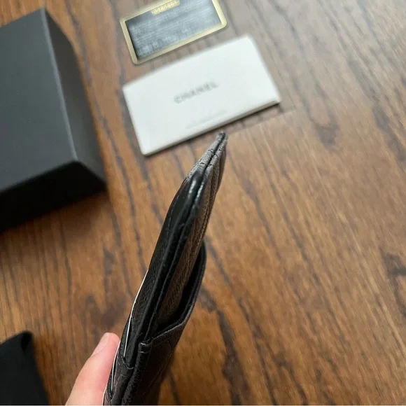 Chanel Classic Phone Case Pouch Quilted Caviar - Picture 8 of 14